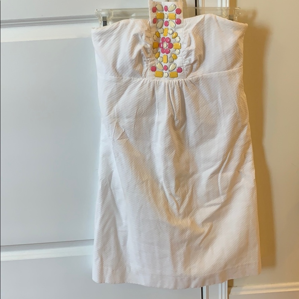 Lilly Pulitzer white dress